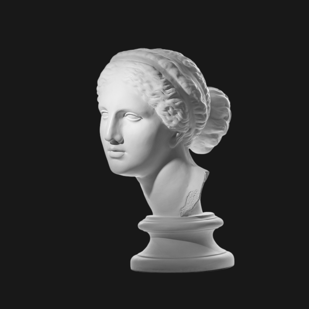 ancient Greek bust